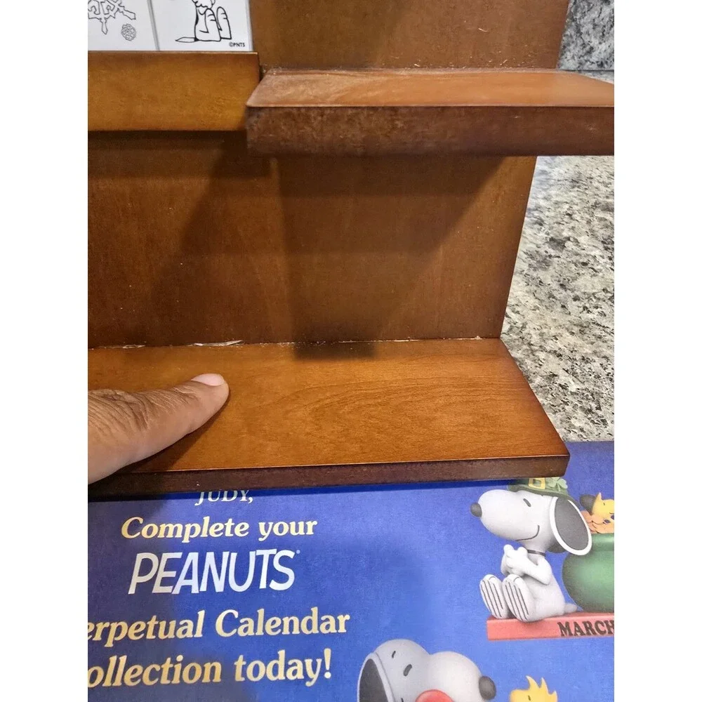 Snoopy Through The Year Perpetual Calendar Made by The Bradford Exchange